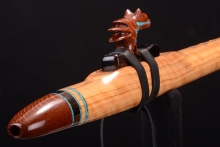 Olive Native American Flute, Minor, Mid G-4, #G3J